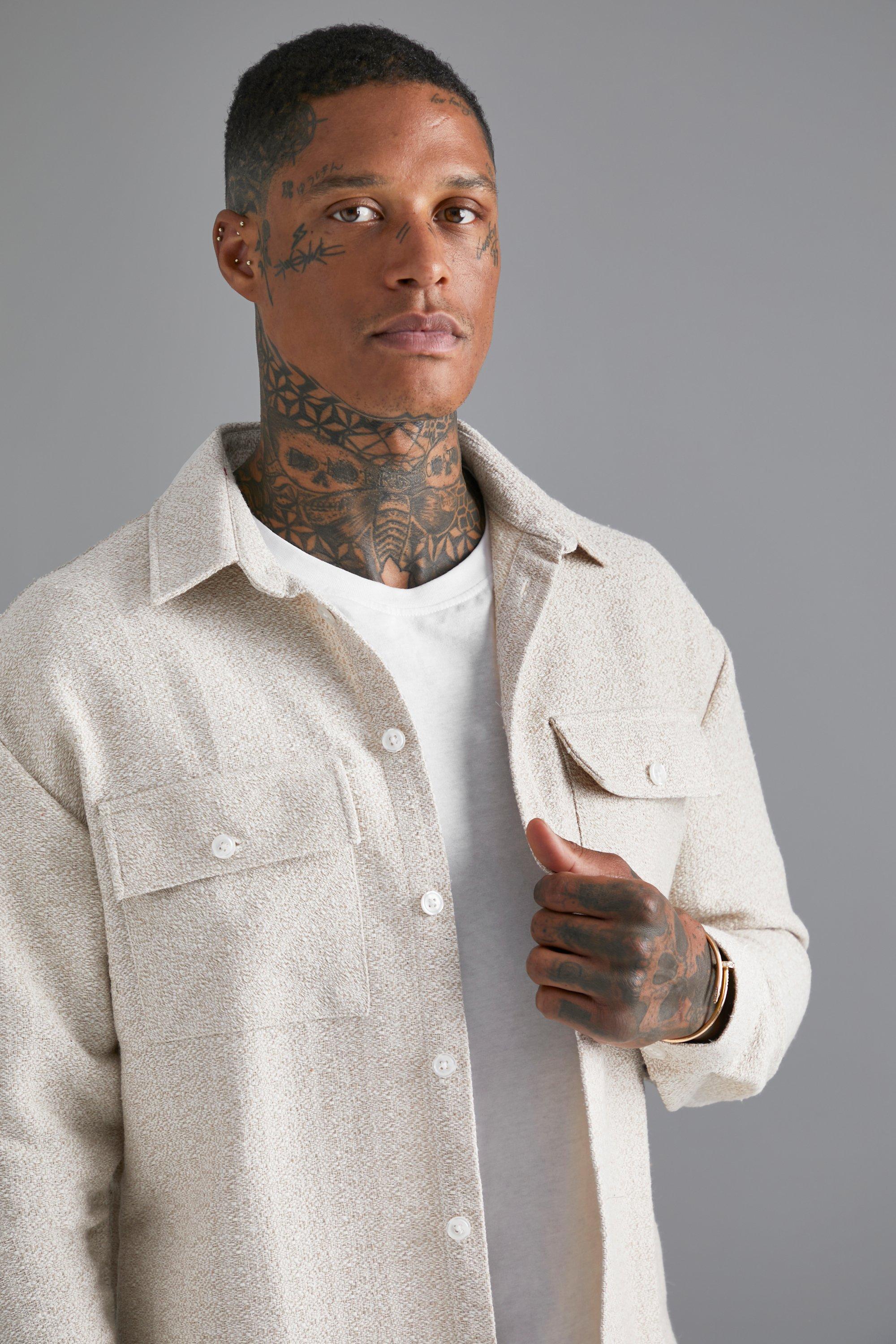 Cream hot sale overshirt mens